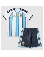 Argentina Domácí dres pro děti MS 2026 Krátký Rukáv (+ trenýrky)
